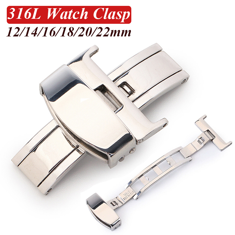 Butterfly Clasp Deployant - Correa de reloj con hebilla de
