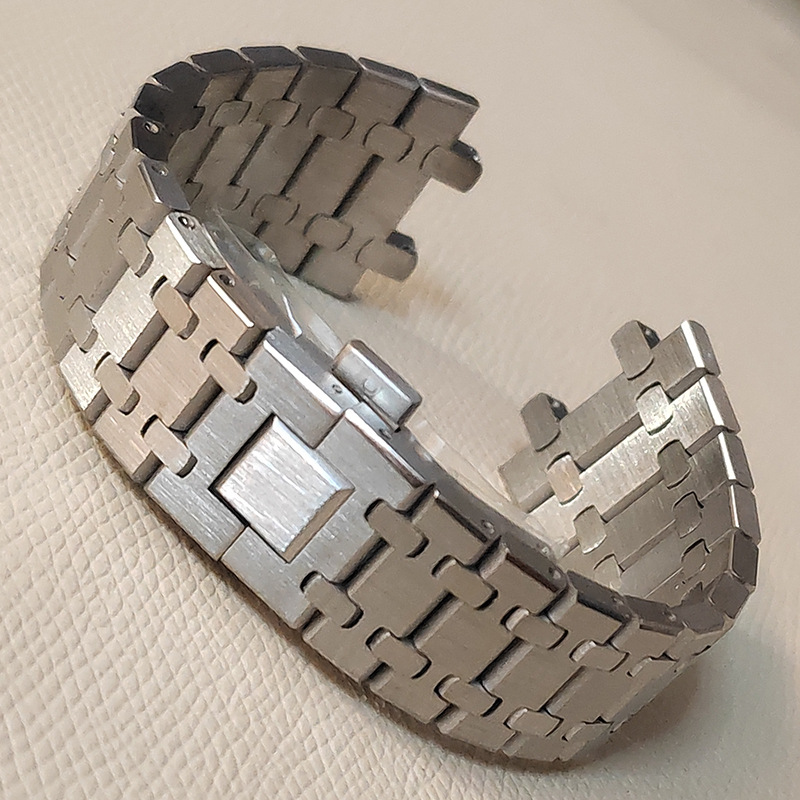 Audemars Piguet Watch Royal Oak - Correa de reloj de acero inoxidable