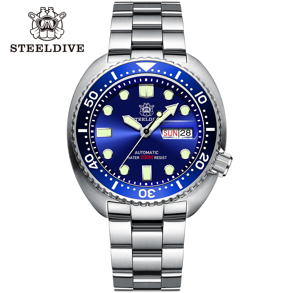 Seiko Watch Prospex - STEELDIVE Marca SD1972 45 mm Cristal