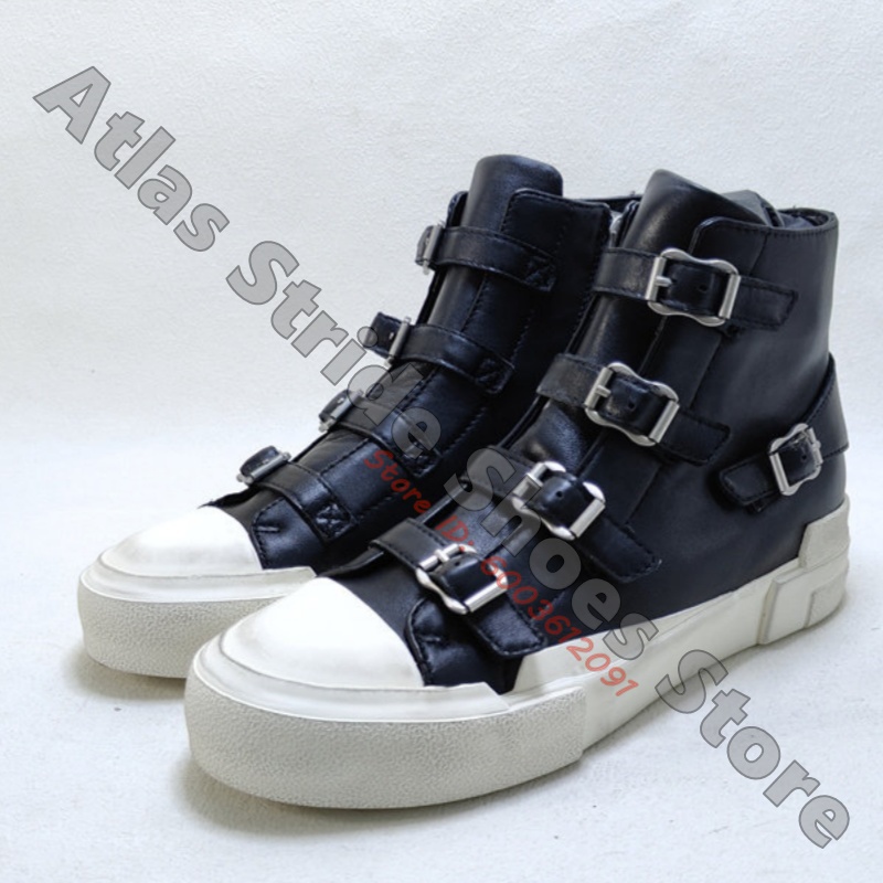 Mesh Strap Metal - Zapatillas Deportivas de Caña Alta con