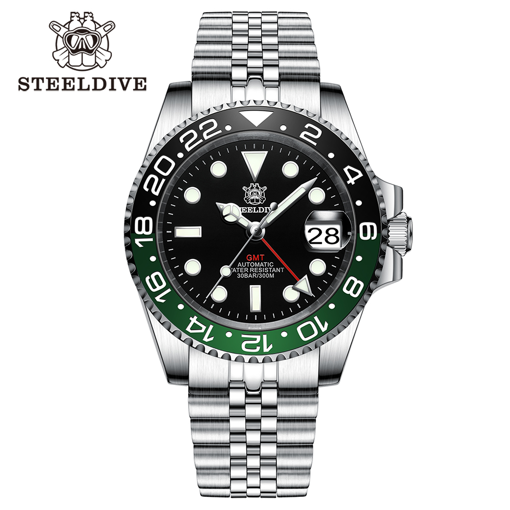 Seiko Watch 5 Sports - STEELDIVE SD1993 V2 bisel cerámico bidireccional