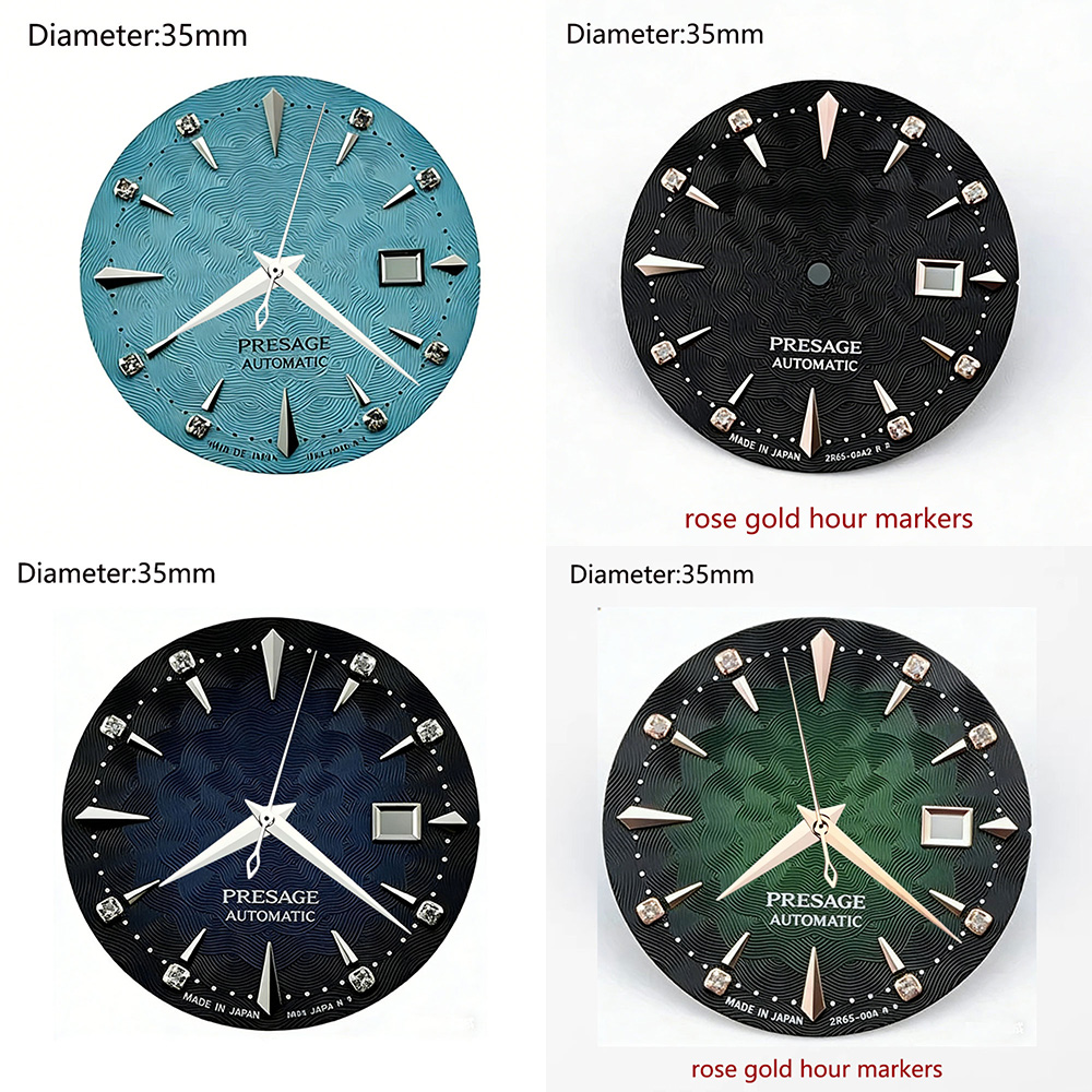 Seiko Watch Presage - Esfera de 35 mm con logotipo
