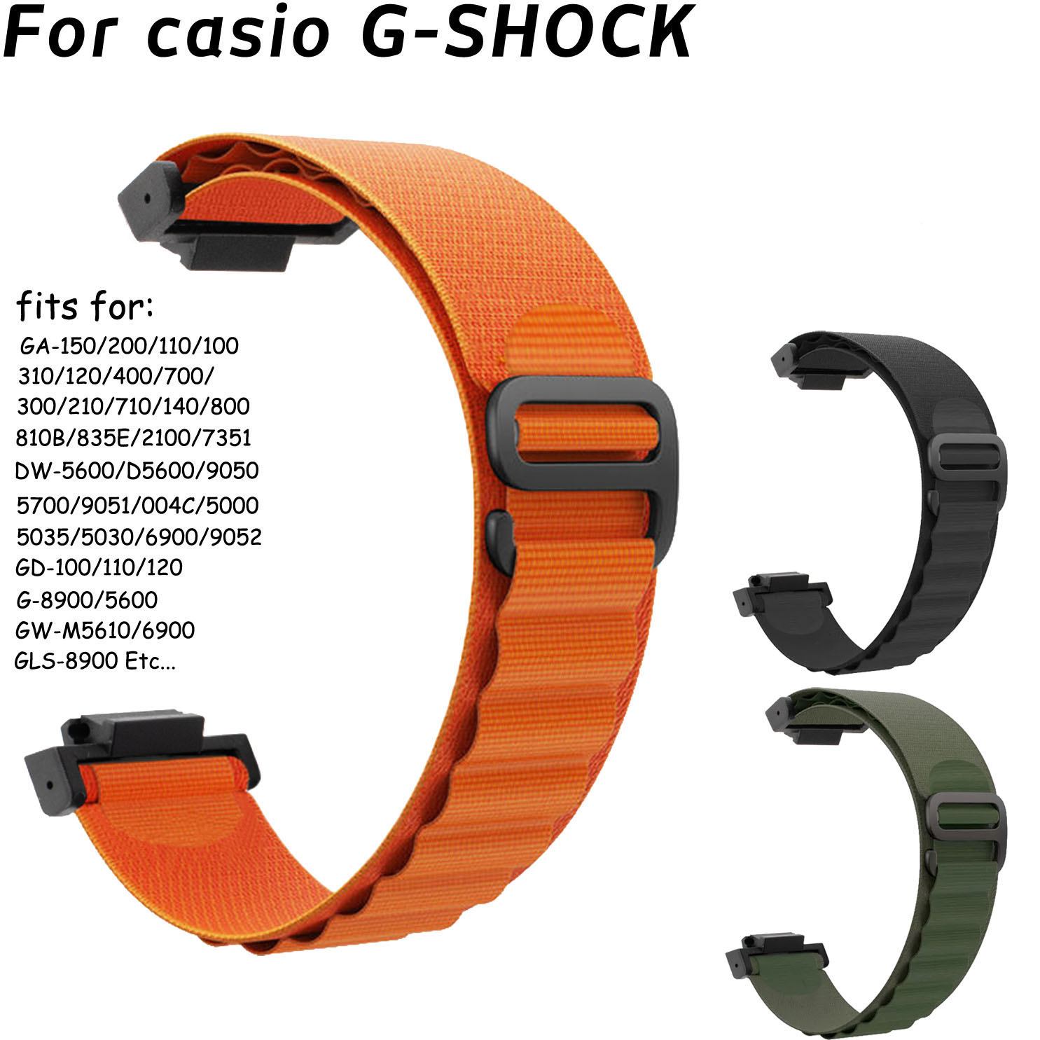Casio Watch G-Shock Ga-2100 - Correa de reloj de 16mm para