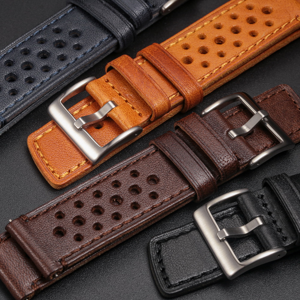 Suede Strap Watch - Hemsut Correa de reloj de piel