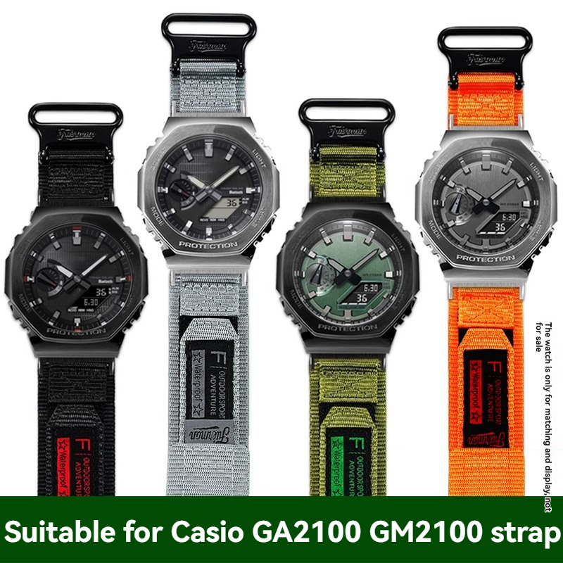 Casio Watch G-Shock Ga-2100 - Correa de reloj de lona de