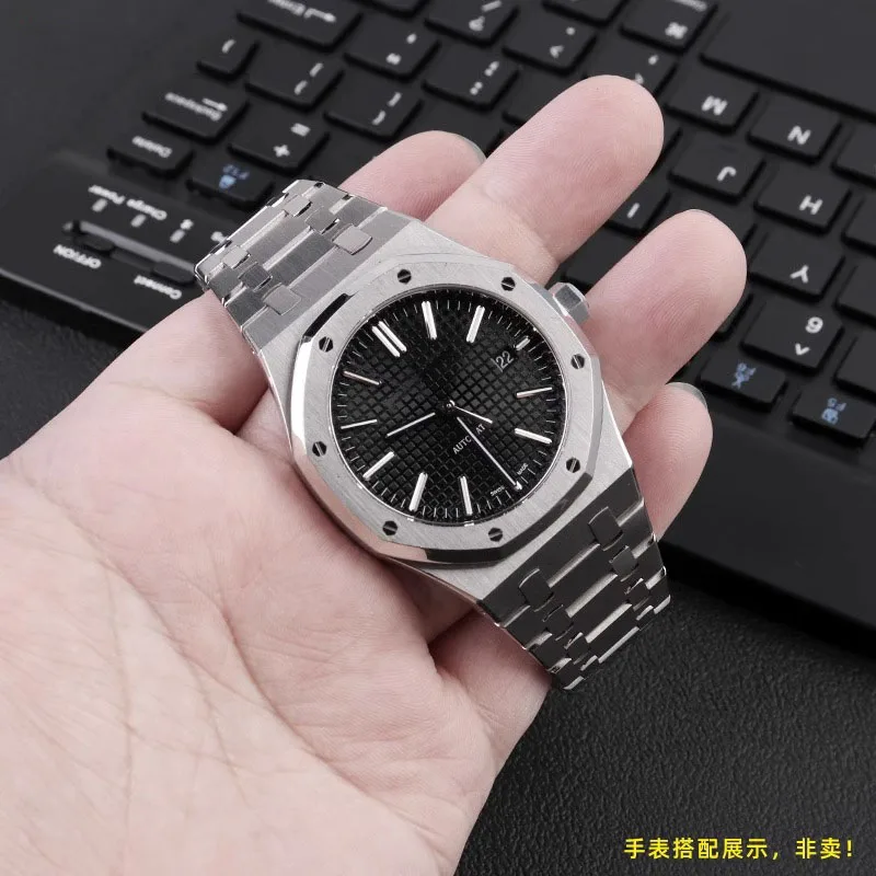 Correa de reloj de acero inoxi - Audemars Piguet Watch Royal Oak reseña y precio