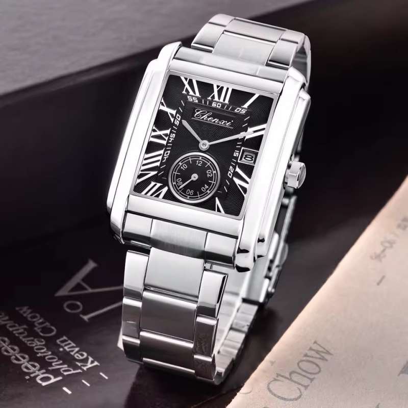 Relojes de Cuarzo CHENXI 8216, - Cartier Watch Santos reseña y precio