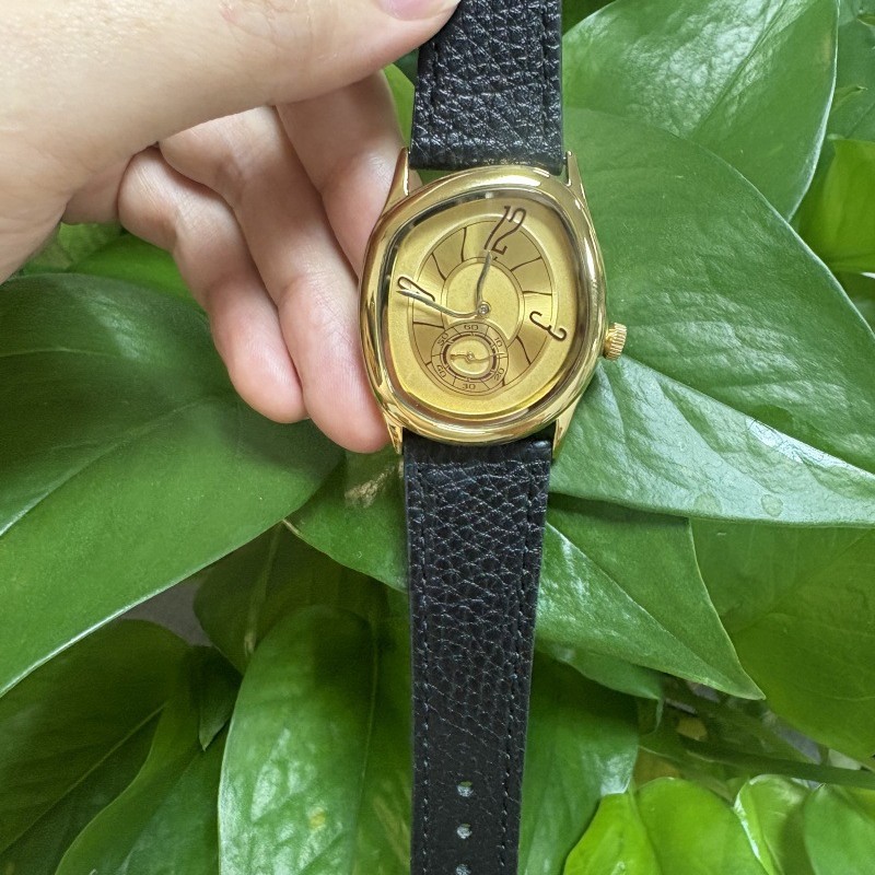 Reloj original único retorcido - Leather Watch Band Men reseña y precio