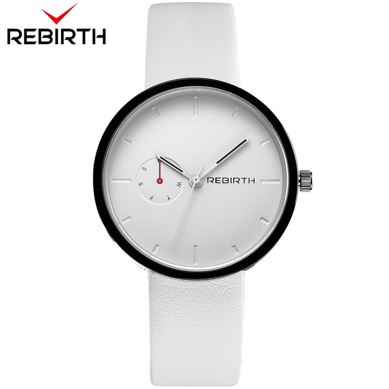 Rebirth-Reloj de pulsera con c - Leather Watch Band Men reseña y precio