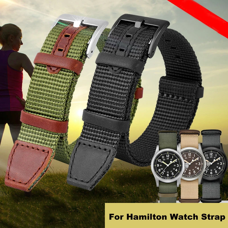 Correa de reloj de nailon de a - Nato Strap Nylon reseña y precio