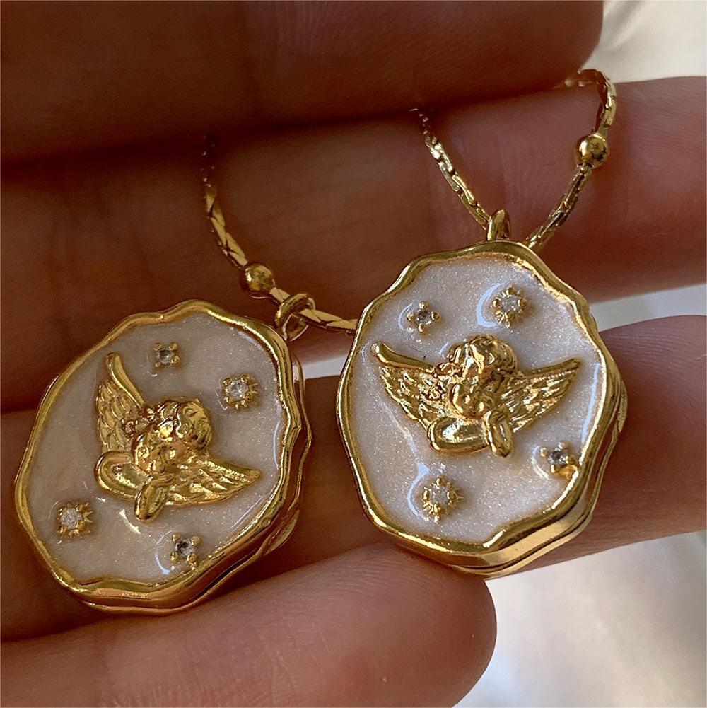 Collar con colgante de álbum d - Butterfly Clasp Deployant reseña y precio