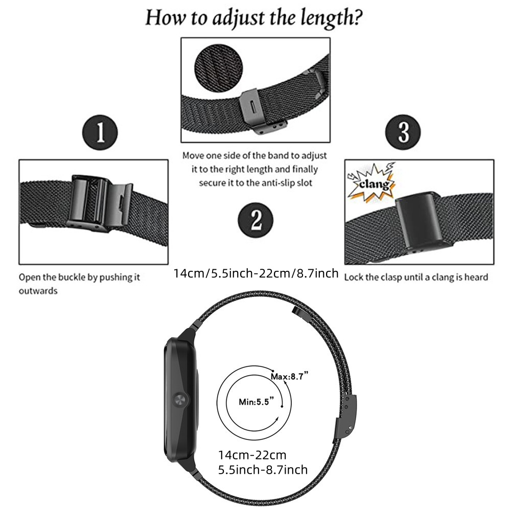 Bandas de metal para Honor Wat - Mesh Strap Metal reseña y precio