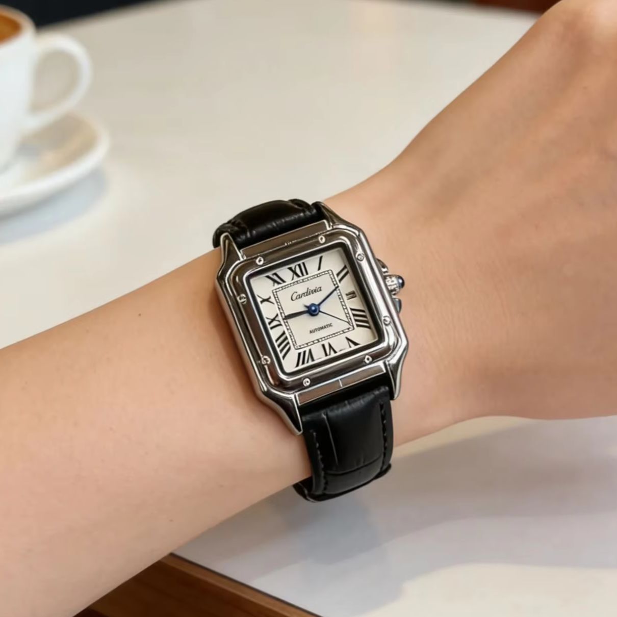 Reloj de cuarzo retro cuadrado - Cartier Watch Santos reseña y precio