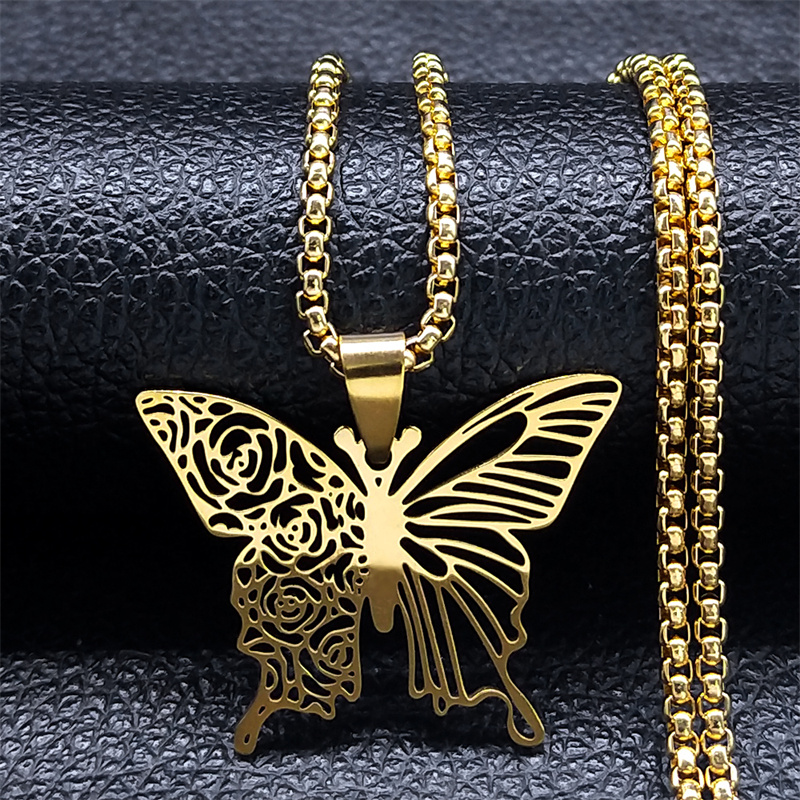 Collar con Colgante de Maripos - Butterfly Clasp Deployant reseña y precio