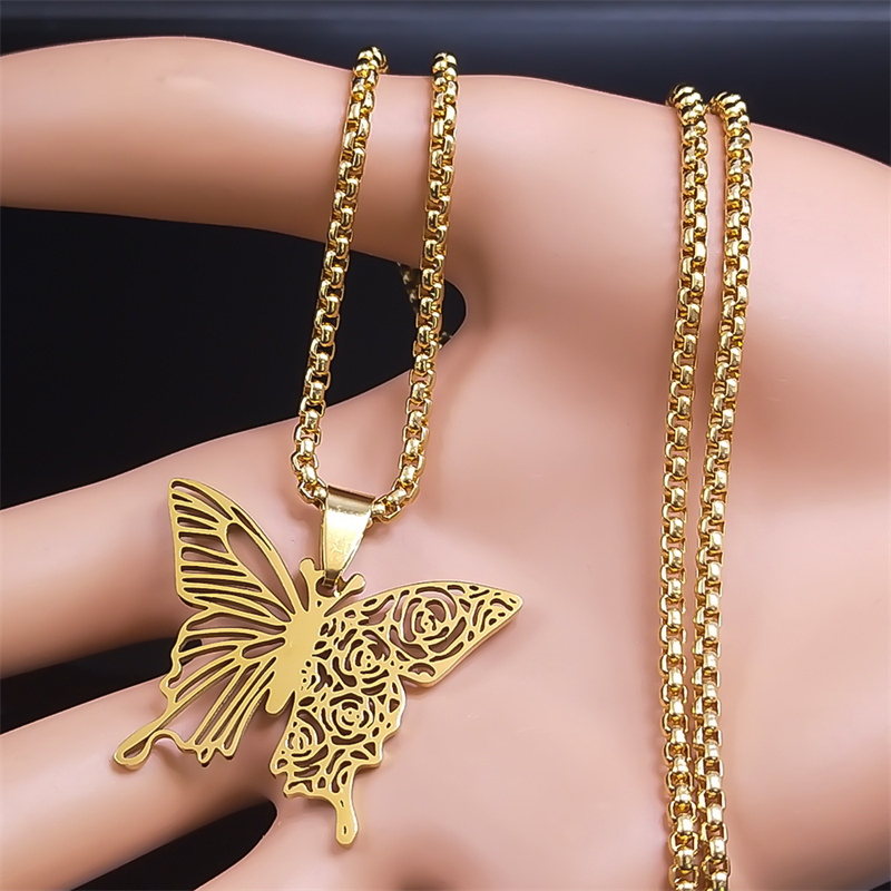 Collar con Colgante de Maripos - Butterfly Clasp Deployant reseña y precio