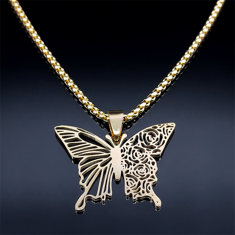 Collar con Colgante de Maripos - Butterfly Clasp Deployant reseña y precio