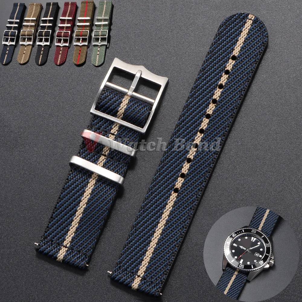 Correa de nailon de 20 a 22mm  - Nato Strap Nylon reseña y precio