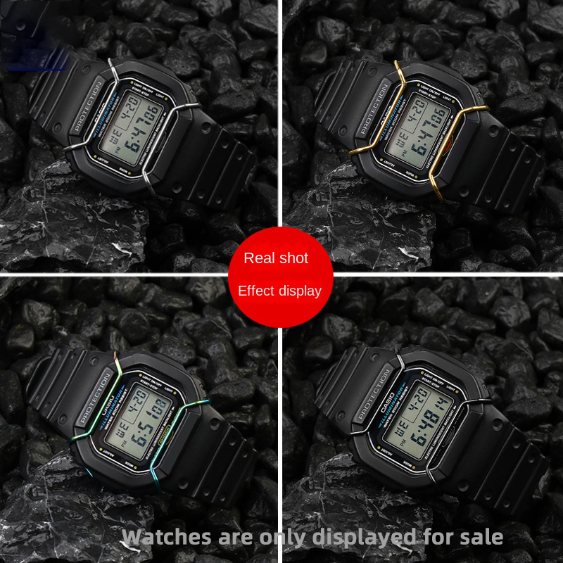 Parachoques de caja de reloj p - Casio Watch G-Shock Dw-5600 reseña y precio