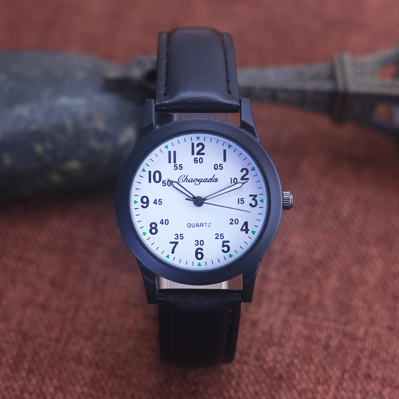 Chaoyada-Reloj de pulsera de c - Leather Watch Band Men reseña y precio