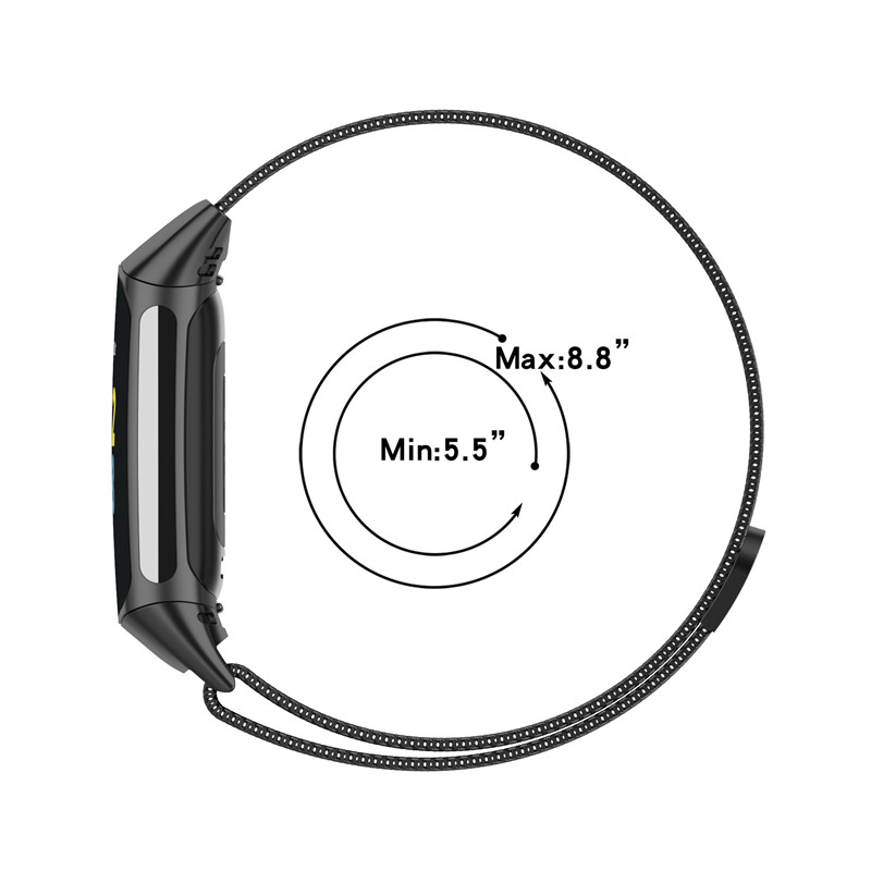 Banda de Metal para Fitbit Cha - Milanese Loop Magnetic reseña y precio