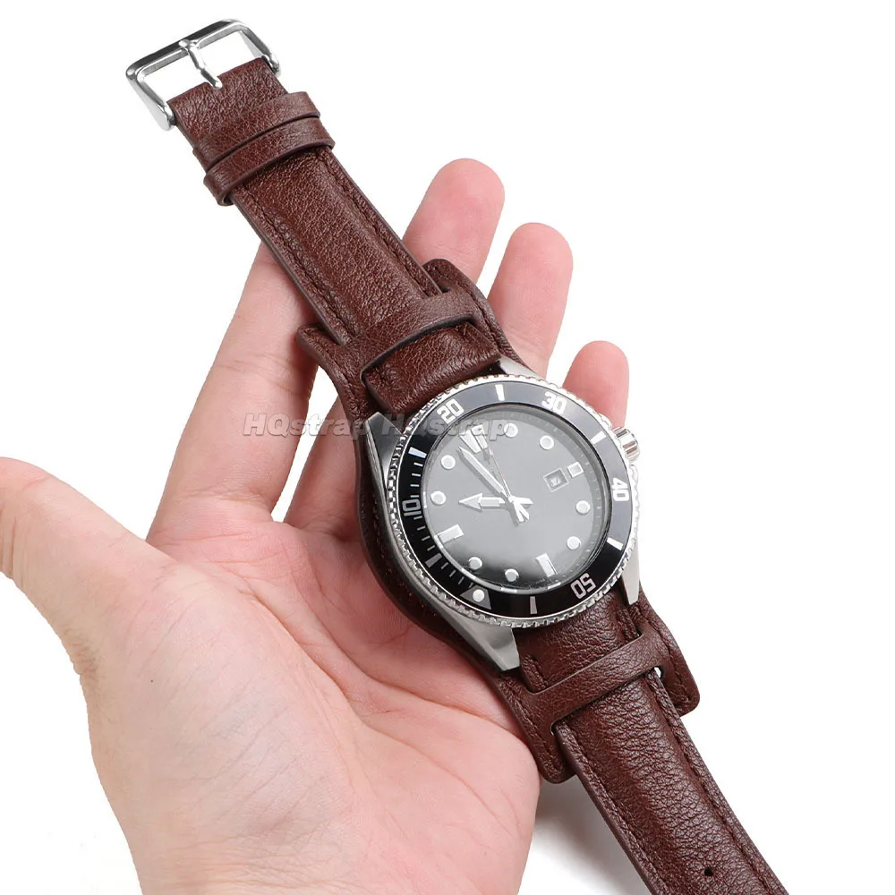 Correa de reloj de cuero genui - Omega Watch Speedmaster reseña y precio