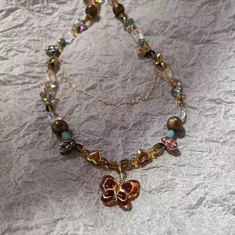 Conjunto de Collares Boho con  - Butterfly Clasp Deployant reseña y precio